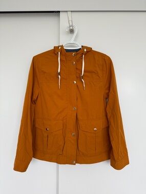 Forever 21 Women's Hooded Utility Jacket - Burnt Orange